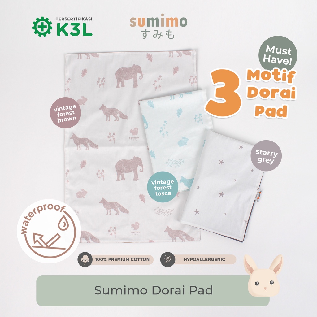 Sumimo Dorai Pad - Perlak Bayi Waterproof