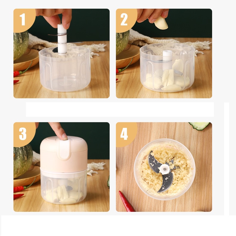 250ml USB Mini Chopper USB Mini Food Processor Usb Mixer mini Mixer Portable