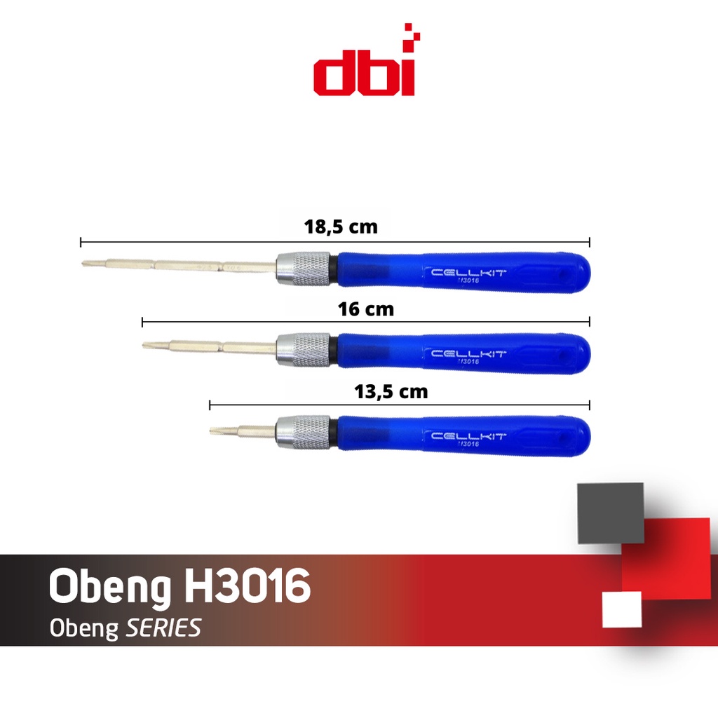 Obeng Set Magnetik CELLKIT H3016