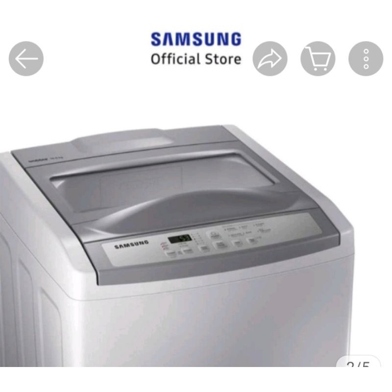 Mesin cuci samsung 10 kg WA10M5120 garansi resmi dan kapasitas besar