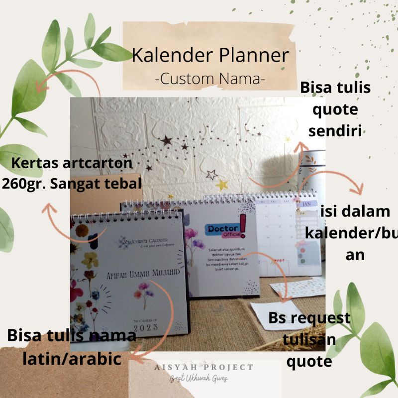 

Kalender Planner 2023 by aisyahproject