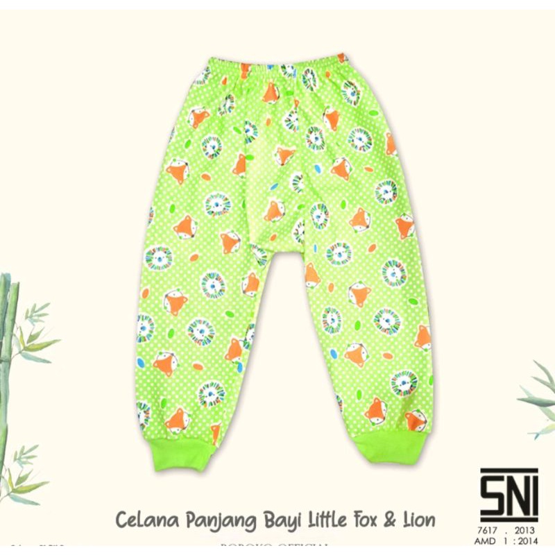 Celana Panjang Kotak Pampes Baby BOBOKO Full Print