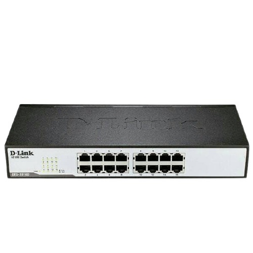 Switch Hub D-Link DES-1016D 16 Port 100 Mbps Casing Besi