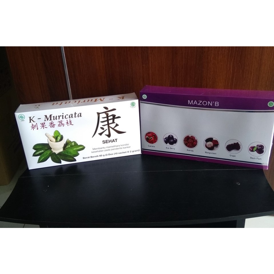Paket Herbal (Mazon B + K Muricata) Asli 100%