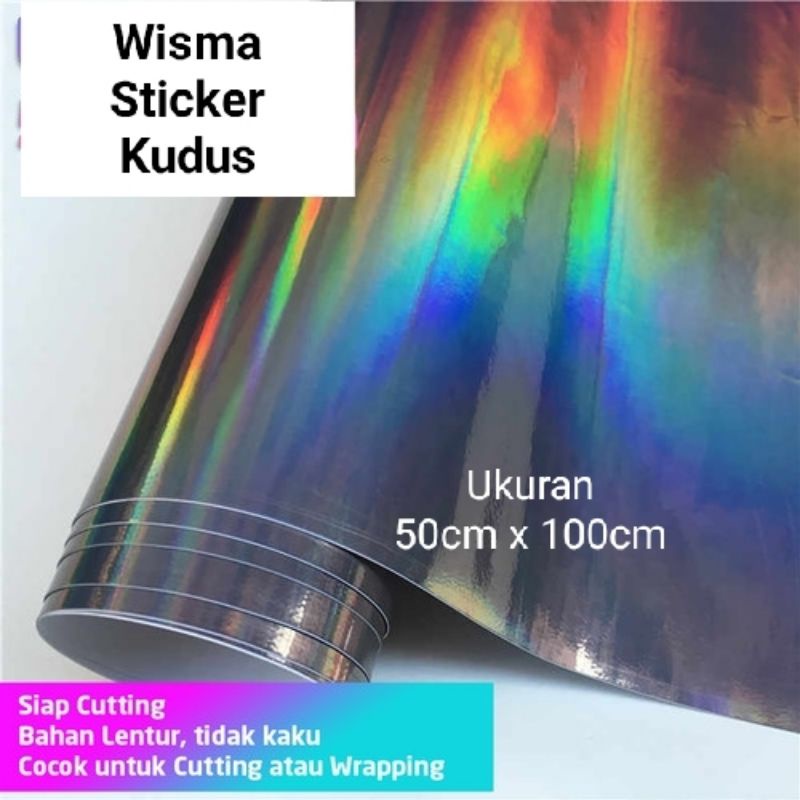 Stiker Hologram / Stiker Motor / Stiker Mobil / Stiker Bahan Hologram