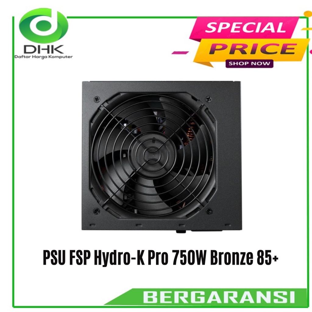 Power Supply FSP Hydro K PRO 750W 80+ Bronze Non Modular