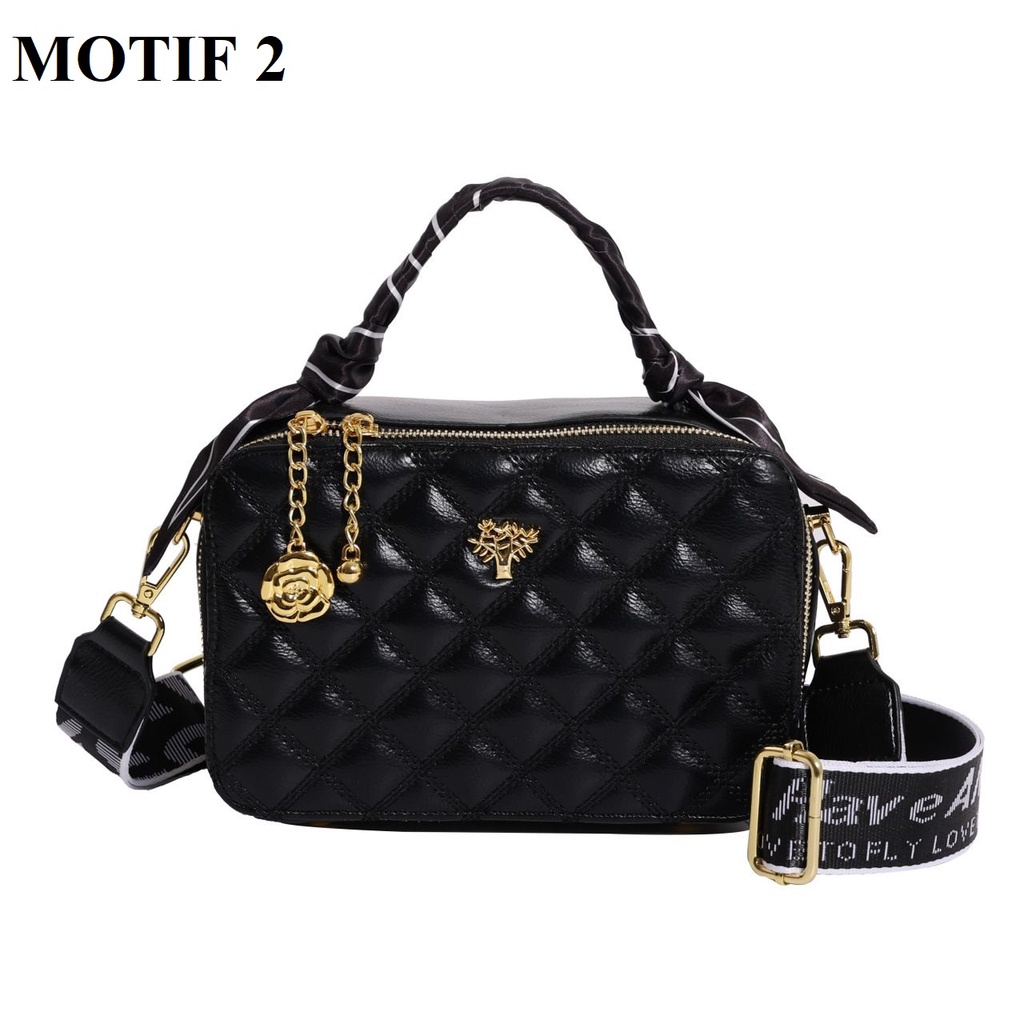 MV_Marvelouz MV805803 Tas SELEMPANG Wanita Kekinian Talpan StrapTerbaru 1kg bisa 2 tas supplier tas import EL 5803