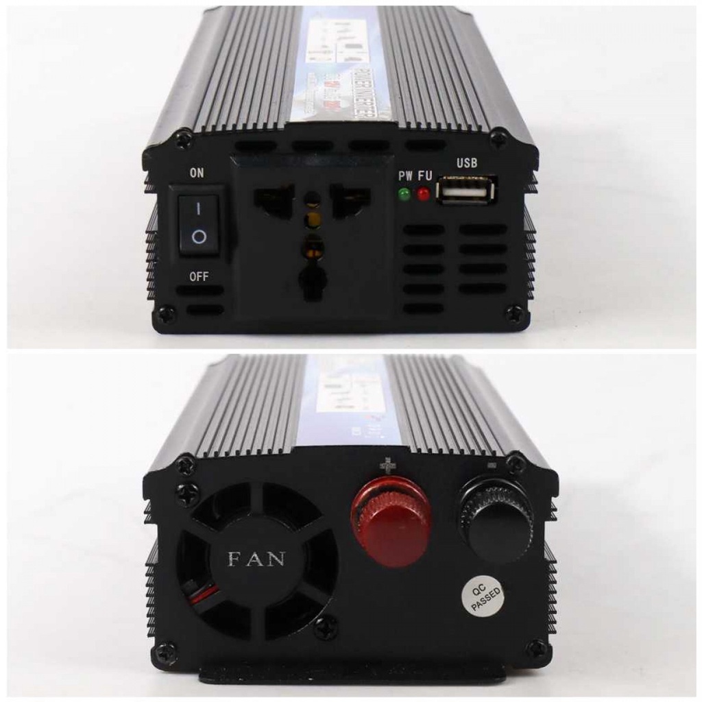 Power Inverter Mobil 2000 W DC 12V to AC 220V Taffware
