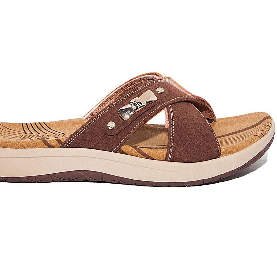 →➘✹ Homyped Bellia N42 Sandal Wedges Wanita Terkini
