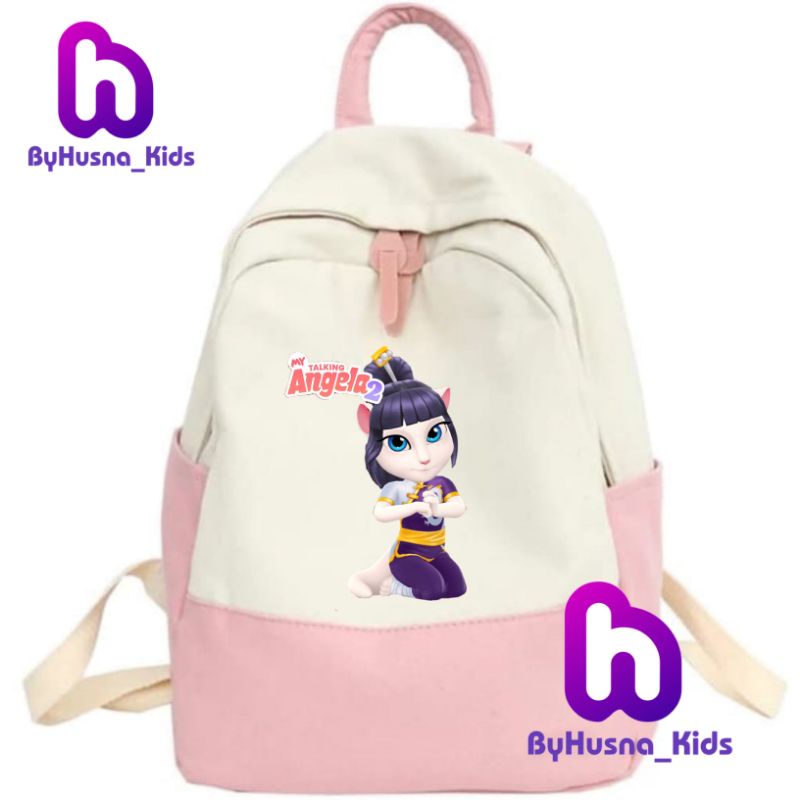 TAS RANSEL ANAK TALKING TOM ANGELA 2 HEROES TALKING TOM AND FRIENDS CUSTOM