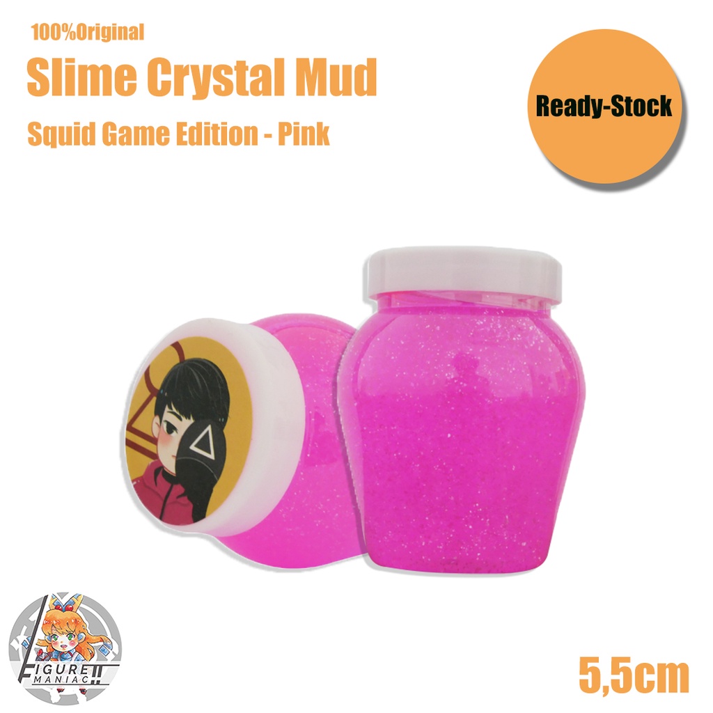 Mainan Anak - Slime Squid Game Edition Import Premium Slime Lucu Cute Slime Aman Crystal Mud Galaxy Mud