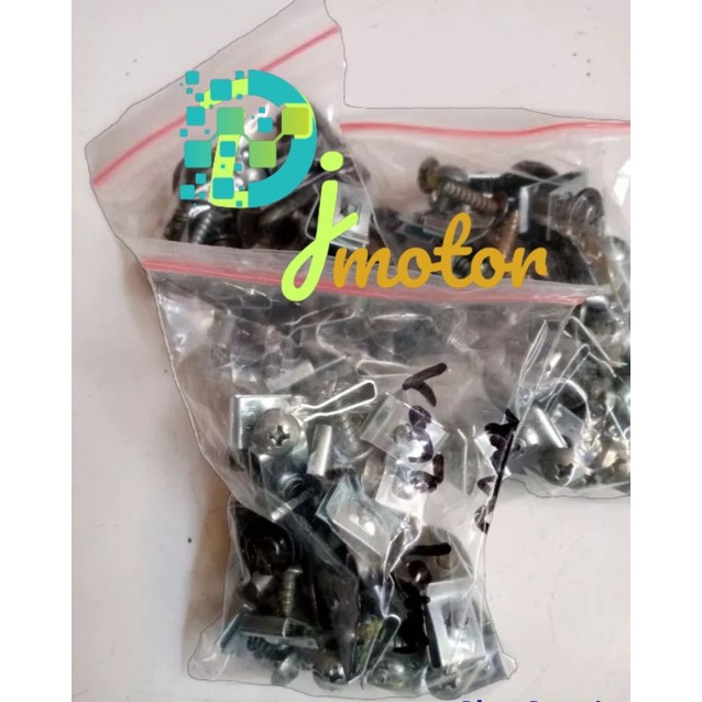 paket baut baud full body full scrup Shogun 110 lama/kebo