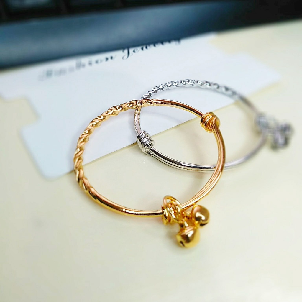 AV402 Grosir Gelang Bangle Anak Gelang Fleksibel bisa disesuaikan