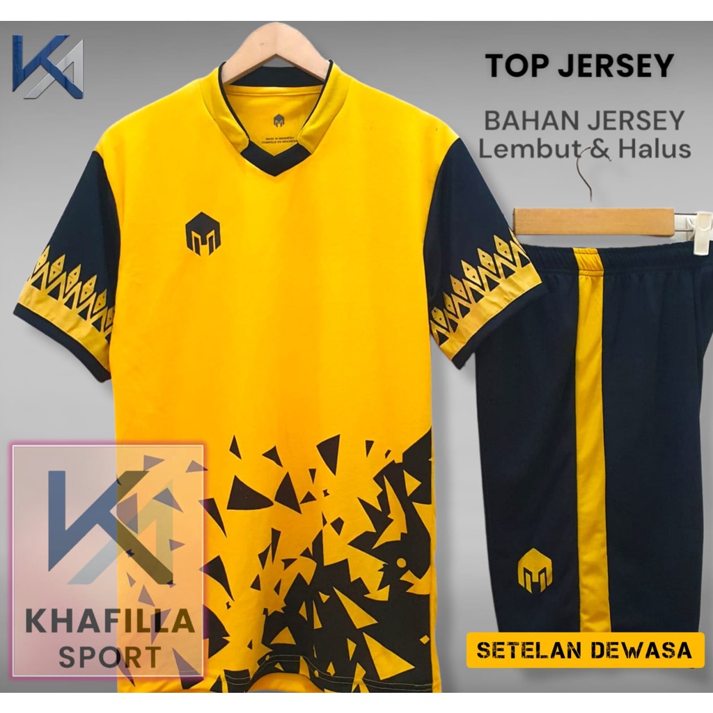 SETELAN BAJU OLAHRAGA PRIA DEAWASA DRIFIT KHUSUS JERSEY