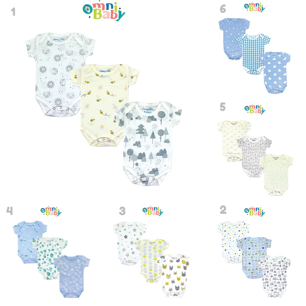 Jumper Pendek Fashion Baby Girl Cotton Mills Set 3 PCS #1