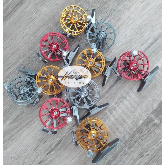 [Bayar DiTempat] TOKOS FULL METAL DF50 REEL RIL REAL RELL TEGEK RINGAN KUAT ANTI KARAT