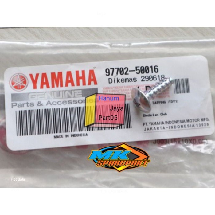 Baut screw body original yamaha (1pcs) 97707-50016