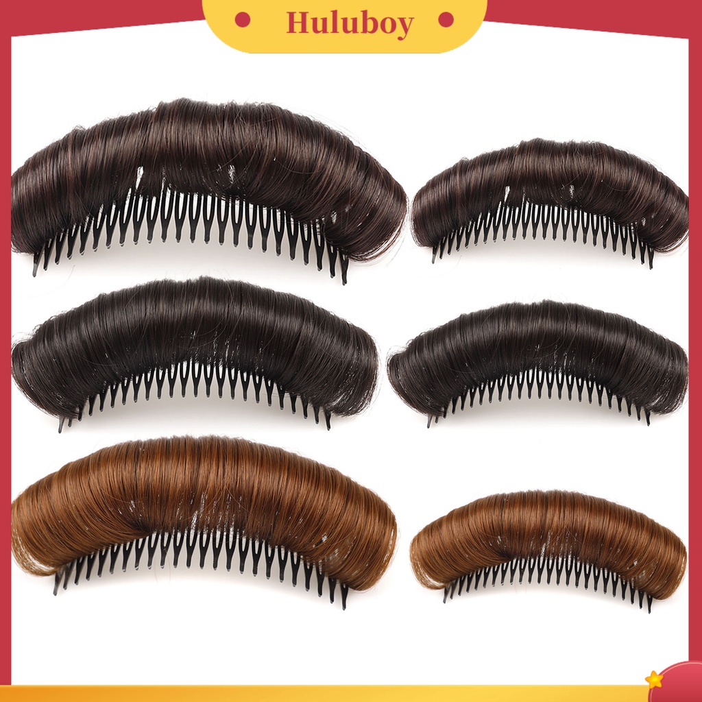 Sisir Bantalan Rambut Palsu Bahan Serat Suhu Tinggi Untuk Wanita