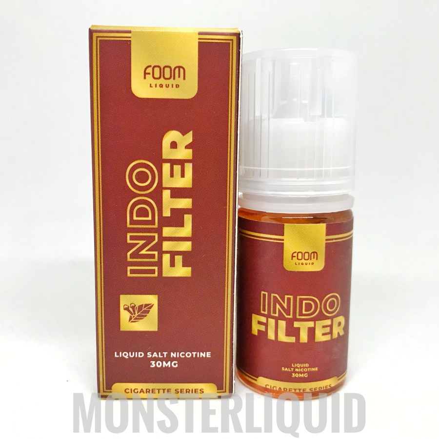 SALT INDO FILTER CIGARETTE SERIES BY FOOM LAB 30MG 30ML