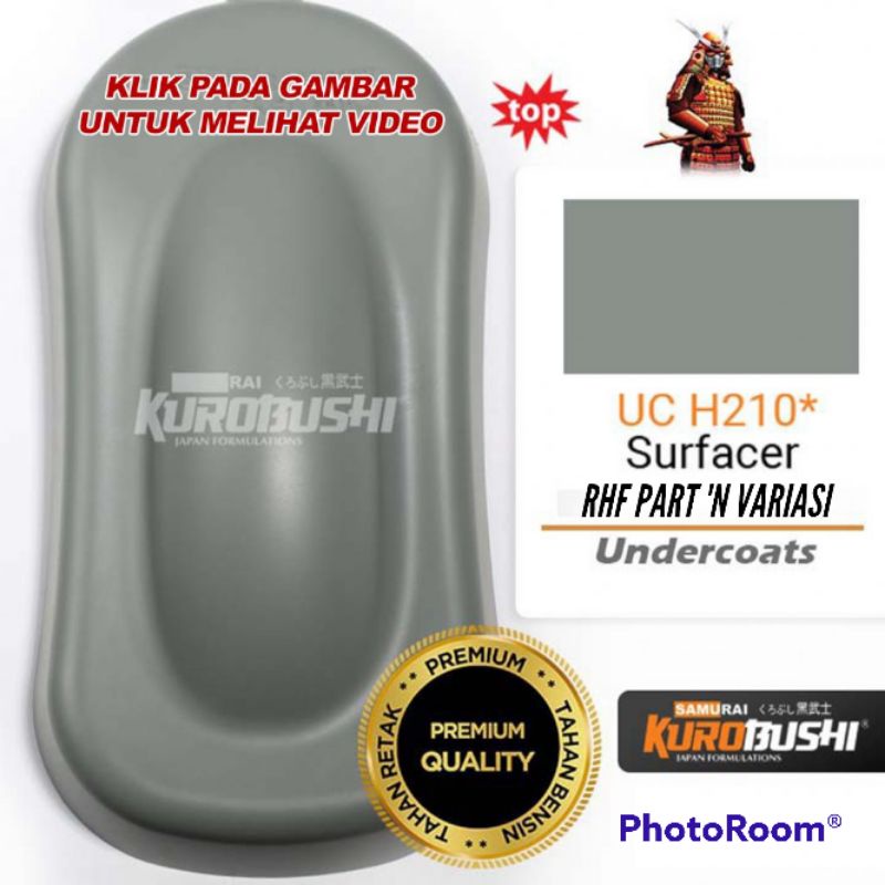 CAT SEMPROT SAMURAI PAINT SURFACER EPOXY UCH210* / CAT DASAR PYLOX