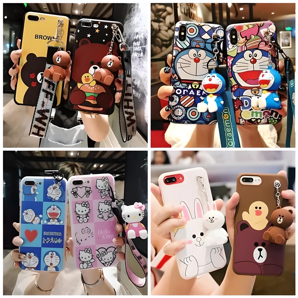 Casing Hp Hanging Doll Case Vivo V21E 5G V23 5G V23E 4G V23E 5G V25 5G