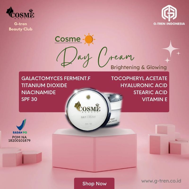 Cosme Beauty Cream Day / Cream Pagi