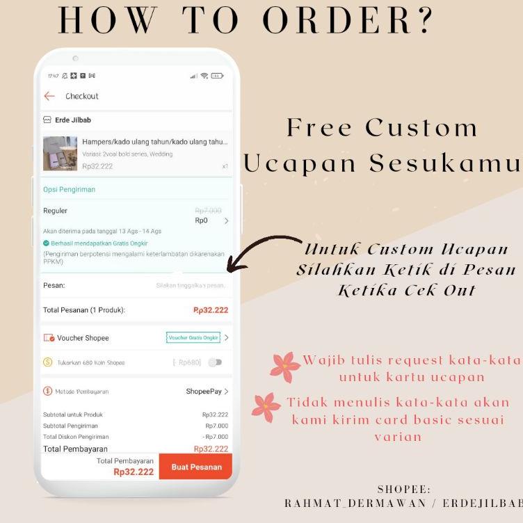 

7.7 Terlaris HAMPERS HIJAB KADO JILBAB MURAH