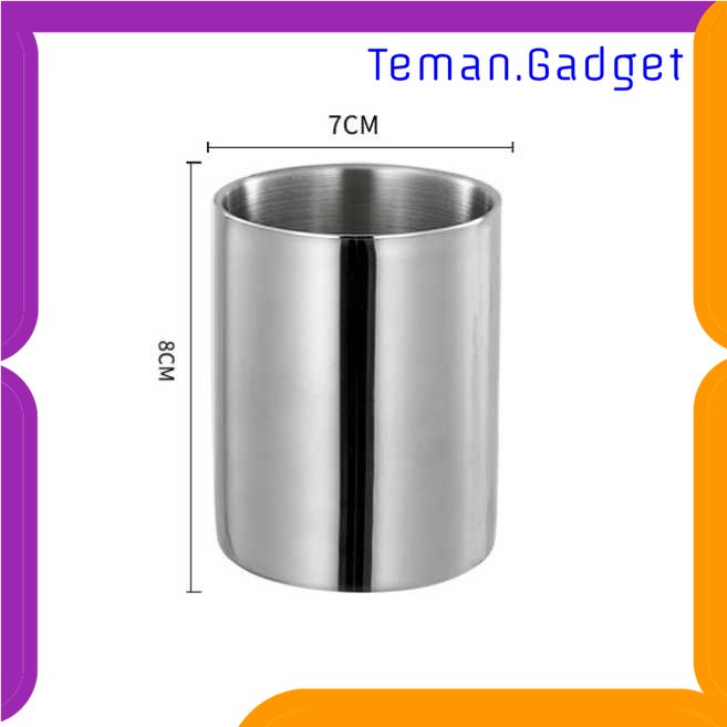 TG - DPR Mugumu Gelas Cangkir Minum Kopi Teh Stainless Steel 192ml - MG031