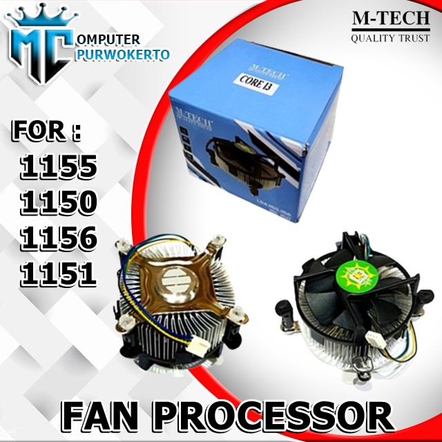 Fan Cooler M-Tech LGA Soket 1150 1151 1155 1156