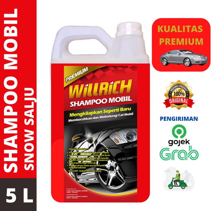 Jual SHAMPOO SABUN CUCI MOBIL DAN MOTOR SALJU -WILRICH BERKUALITAS