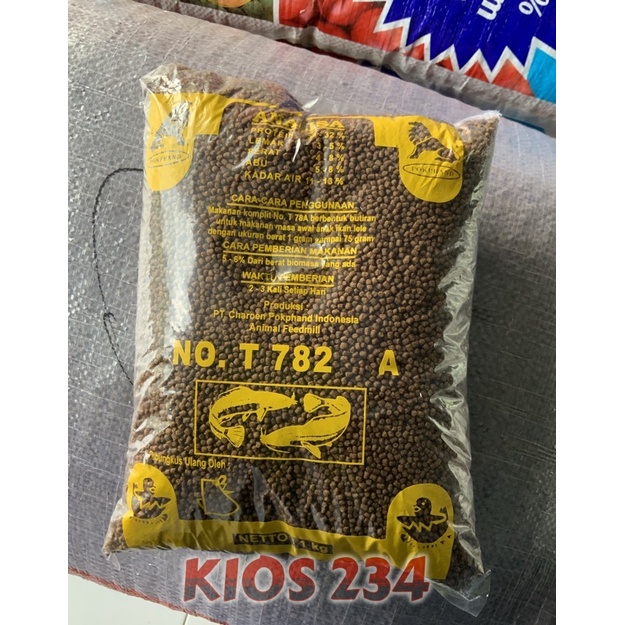 Pakan Lele/ Pur Lele T 782 A 1kg POKPHAND HEMAT BANGET