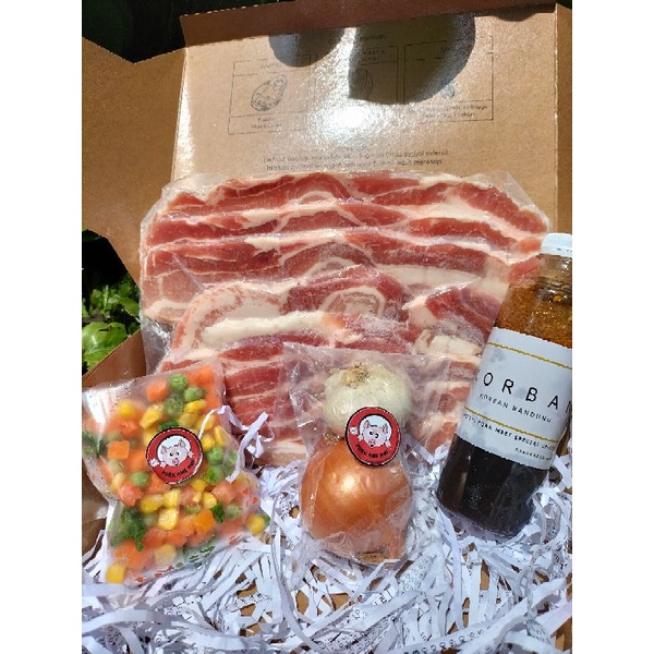 

paket korban samgyeopsal