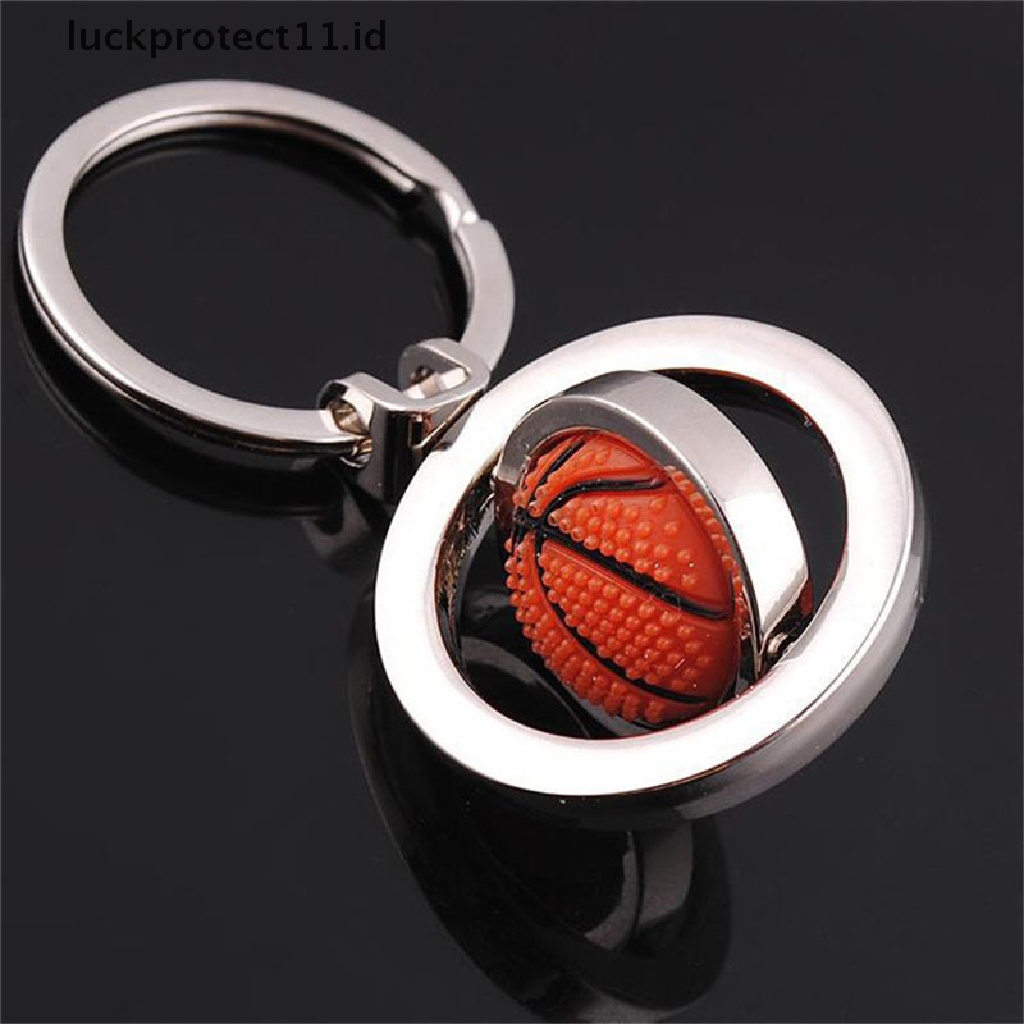 /Fashion Hot// Fashion// 3D Olahraga Rotag football soccer Gantungan Kunci Keyring Gantungan Kunci Ring Fob Bola.