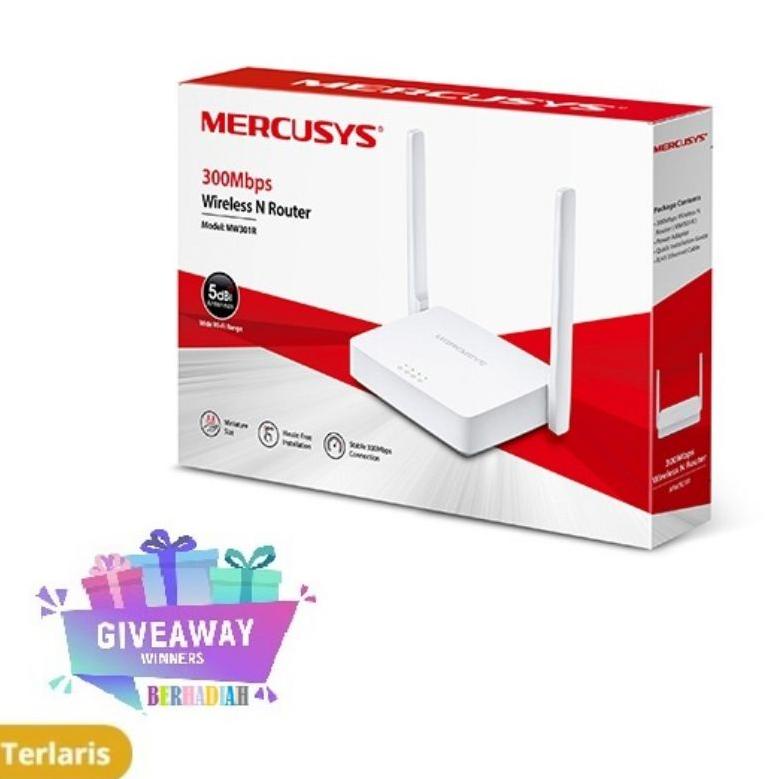 PROMO SPESIAL Marcusys MW302R Router Wireless 300Mbps  870