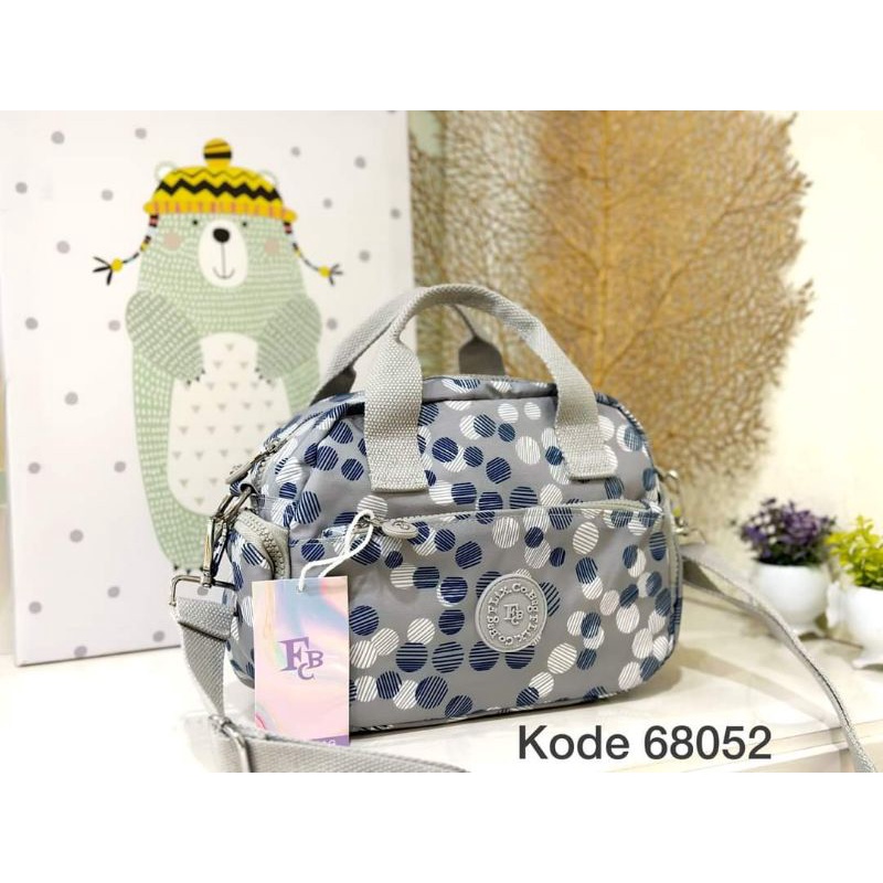 NEW ITEM tas fashion tote / selempang corak import kode 68052