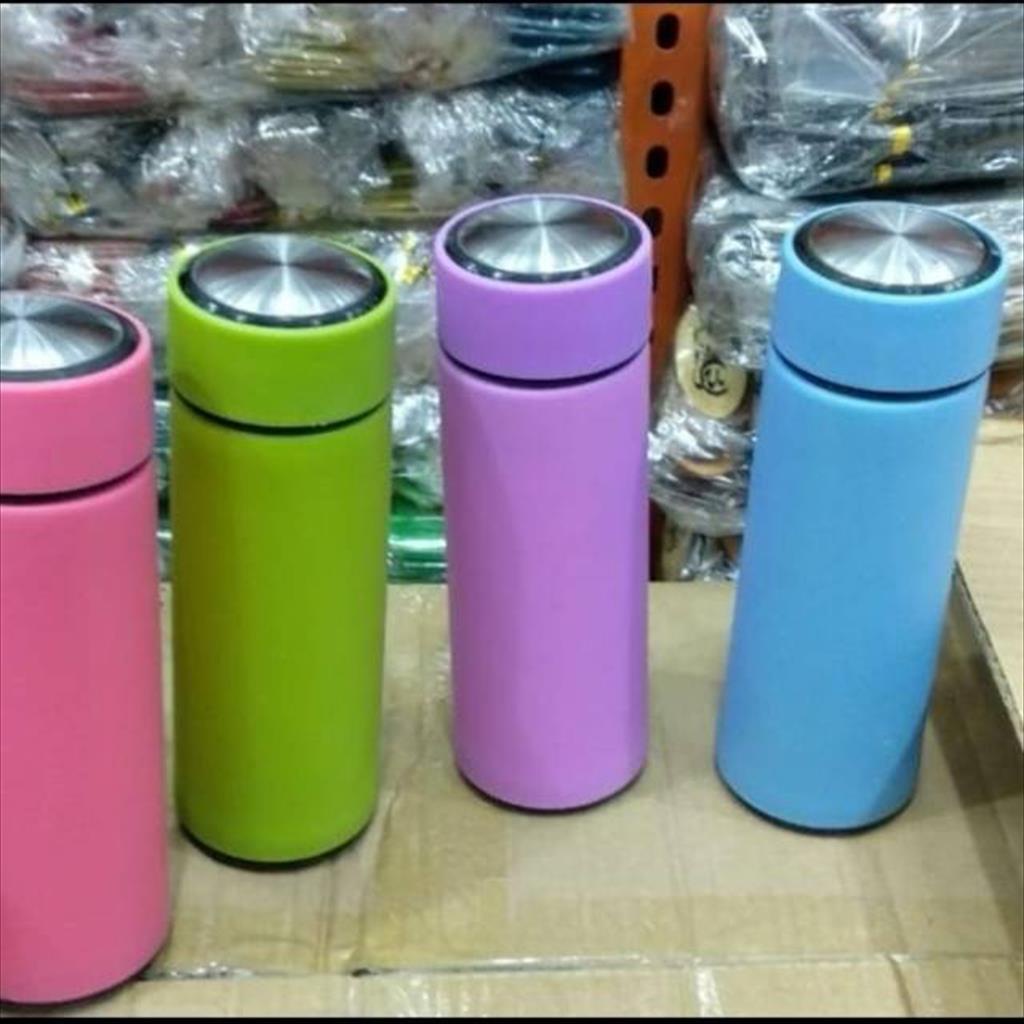 OTS 235 - My Bottle Botol Kaca Minum Seri Polos Plain Warna Warni Tumbler Termos Unik BPA FREE Bahan Beling