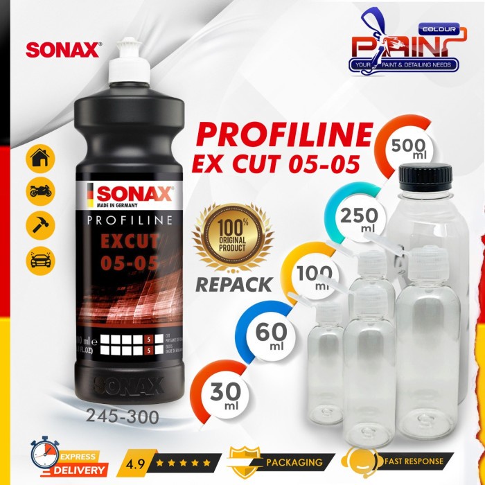 SONAX Profiline EXCUT 05 05 - Step 1 Cutting - REPACK / ECER