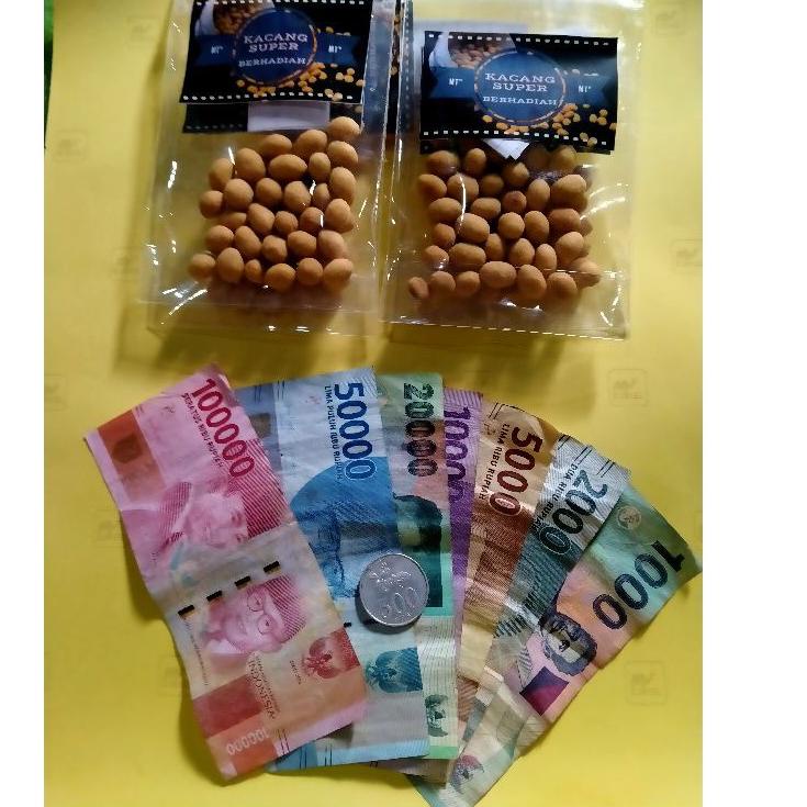 

ヹ (Baru)kacang berhadiah 1bal 5pcs no zonk100% ➳