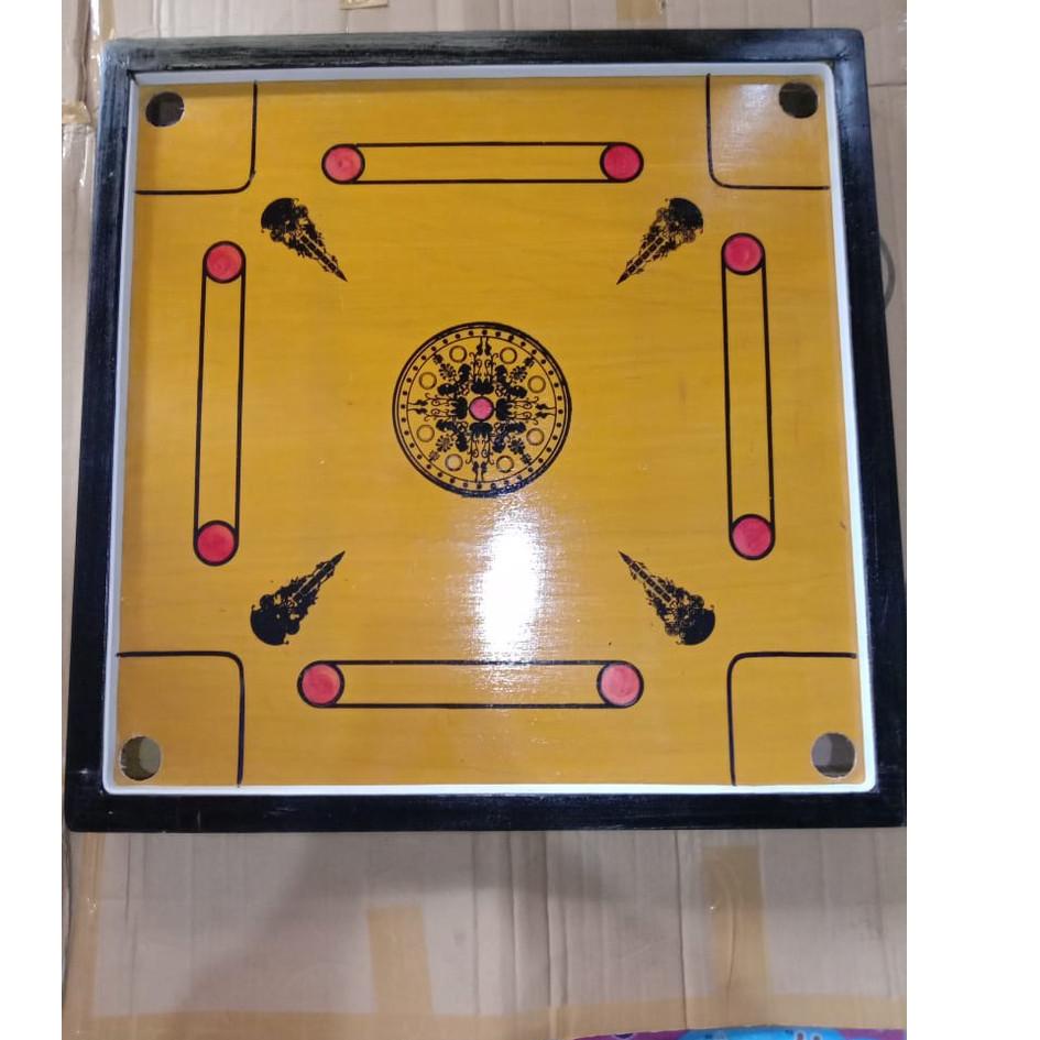 Hemat Belanja Meja Karambol Ukuran 90x90 Free Kristal + Biji Karambol