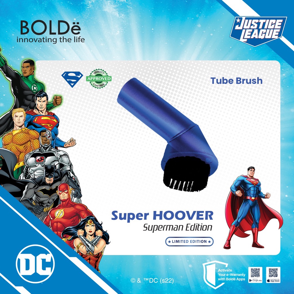 Penyedot Debu Vacuum Cleaner BOLDe Super Hoover Turbo Superman Garansi Resmi