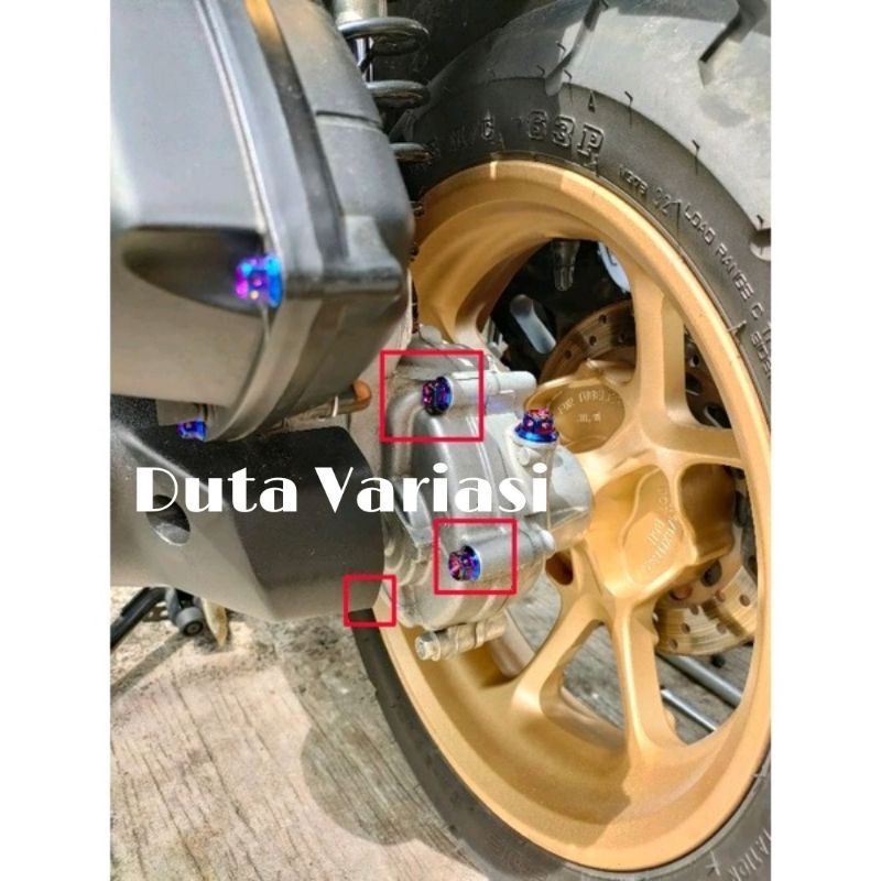 Baut Probolt Crangcase Aerox,Lexi,Nmax