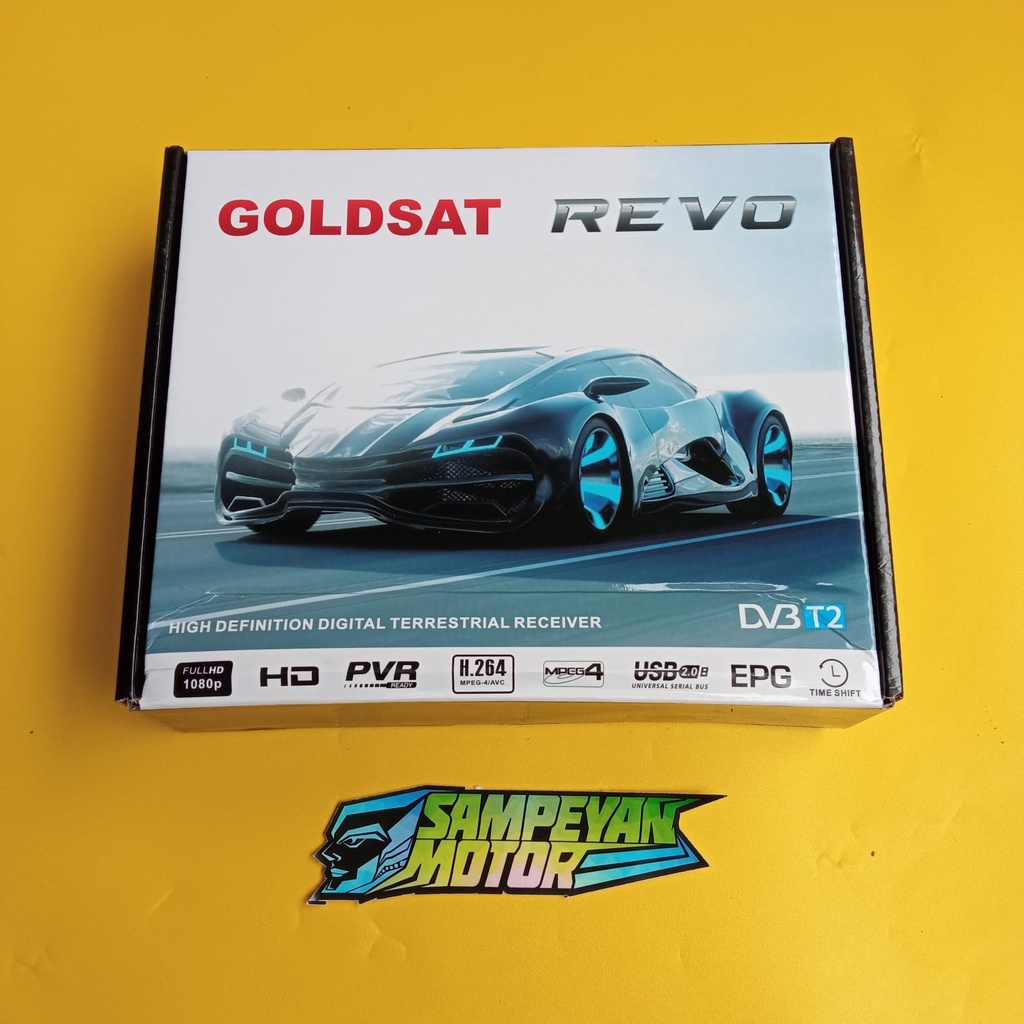 Set Top Box STB DVBT2 TV HD Receiver Digital Antena TV DVB T2 GOLDSAT REVO