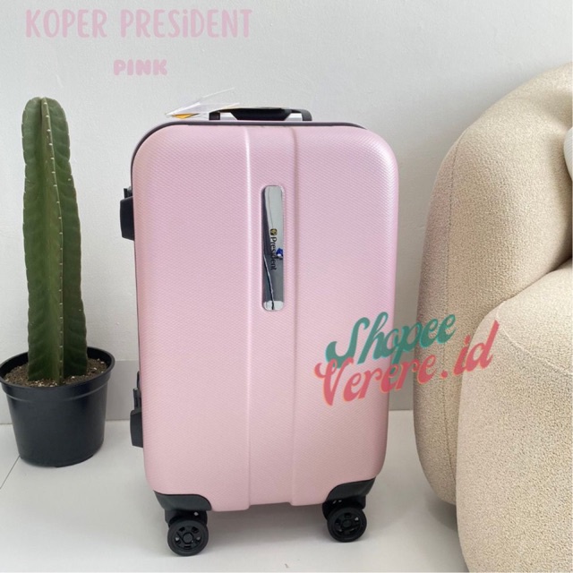 Koper President 5259 &amp; 5559 Original Series Koper Cabin 20 Inch dan Koper 24 Inch Bagasi Frame Alumunium TSA Lock