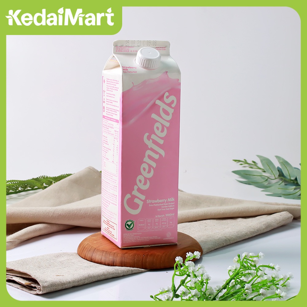 

Greenfields Fresh Milk Strawberry 1000 Ml