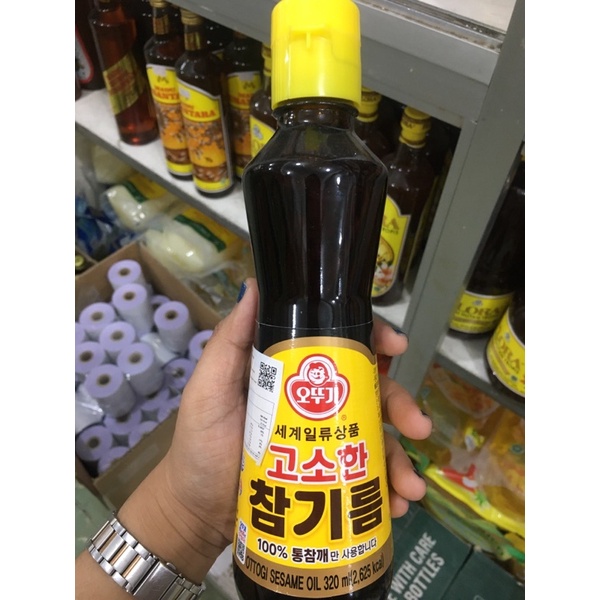 

Ottogi Sesame Oil Minyak Wijen 320ml Impor Korea