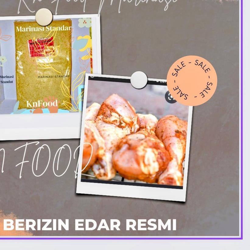 

COD✔️Perendaman Marinasi Ayam Chicken - Bumbu marinasi Ayam fried chicken Standar 1kg|SQ4
