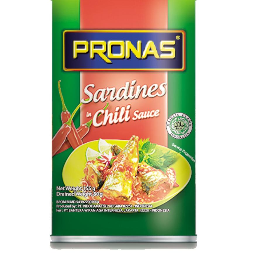 

Promo 5.5 PRONAS Sarden Tomat 155g (2pcs) Free Sarden Chili 155 (1pcs)