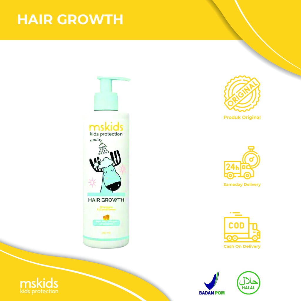 MS Glow Kids Original Hair Growth Shampoo MS Kids by ms.glowofficialbandung