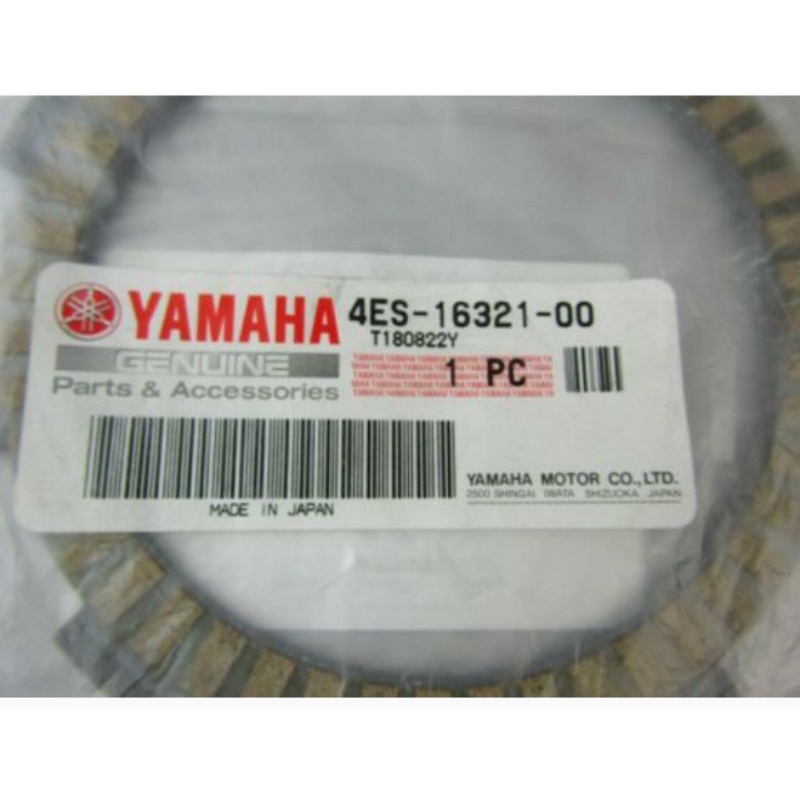 KAMPAS KOPLING ORIGINAL YAMAHA YZ65, YZ85/ PLATE FRICTION YZ65 , YZ85 4ES-16321-00