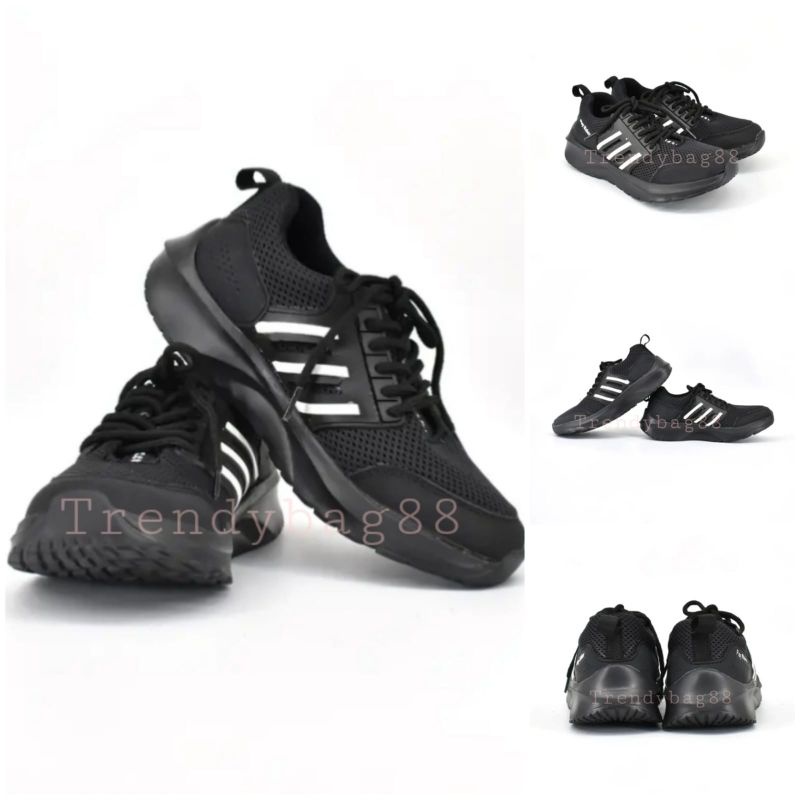 Sepatu Anak Sekolah Anak SD Tali List Putih